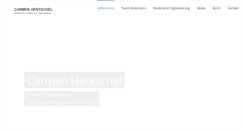 Desktop Screenshot of carmen-hentschel.de